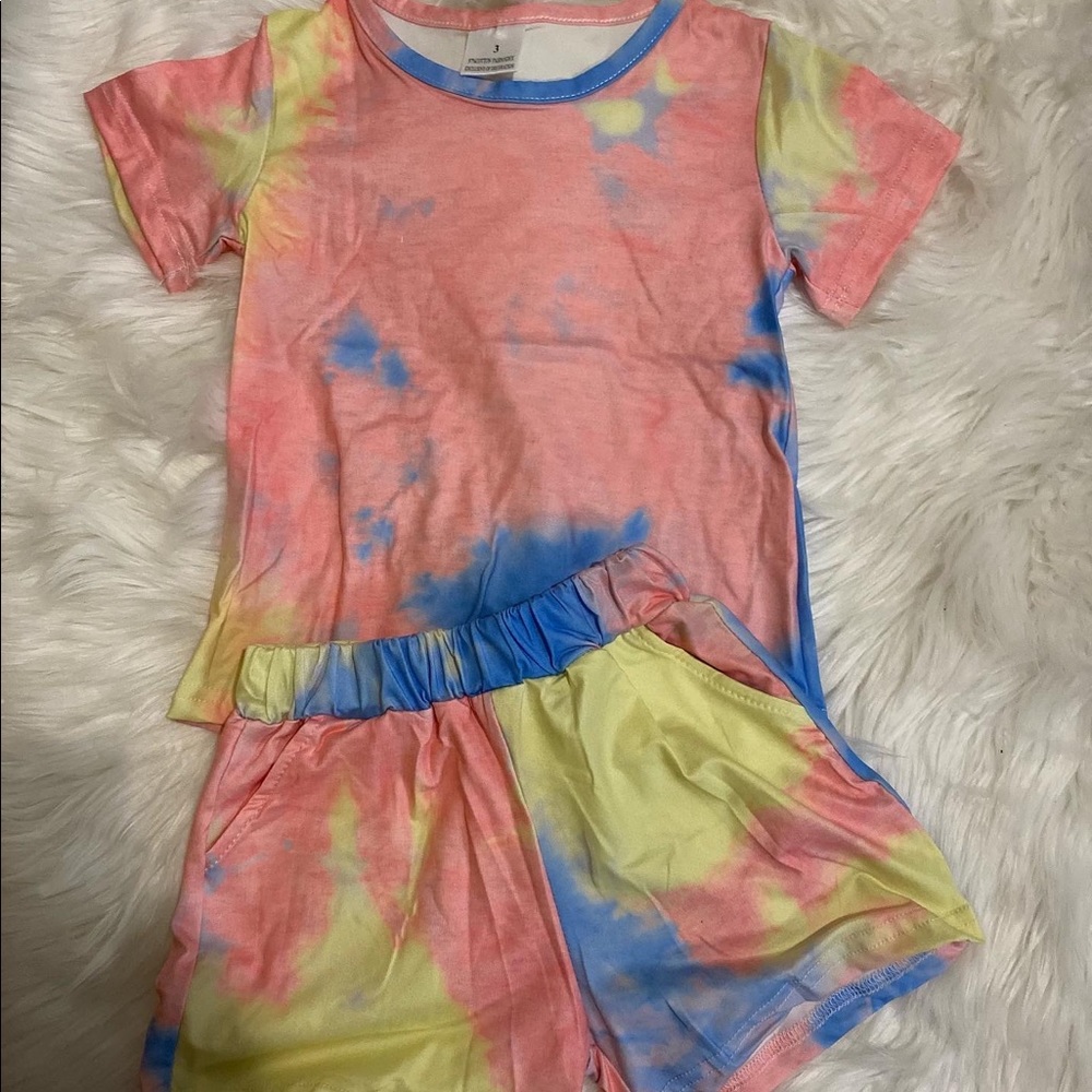 Tie Dye 2-piece Short Set